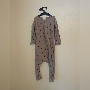 Kids Raindrop Pattern One-piece Bodysuit